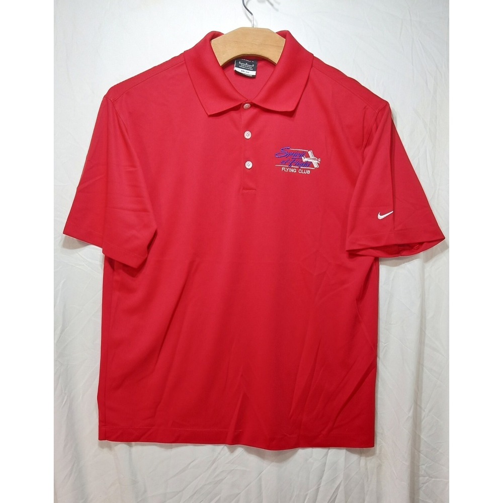 Spirit Of Flight Pilot Club M Nike Dri-Fit Short Sleeve Shirt Aviation Flying - Picture 9 of 10